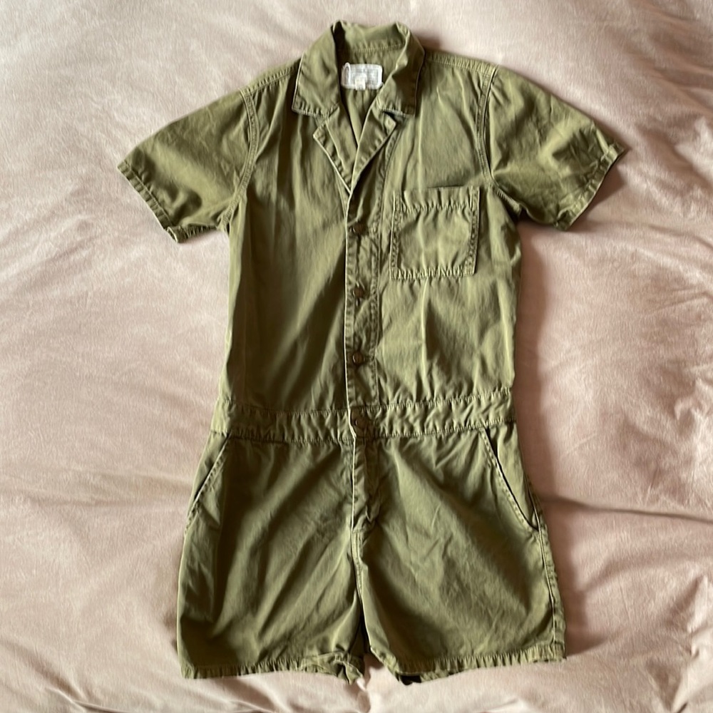Army Green Romper